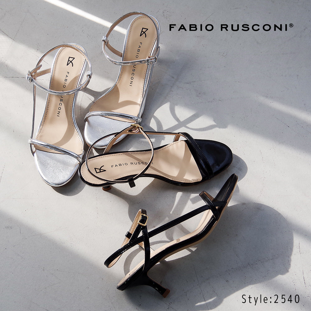 【特典付き】【FABIO RUSCONI ファビオ ルスコーニ】エアリーストラップサンダル【2540】ストラップサンダル