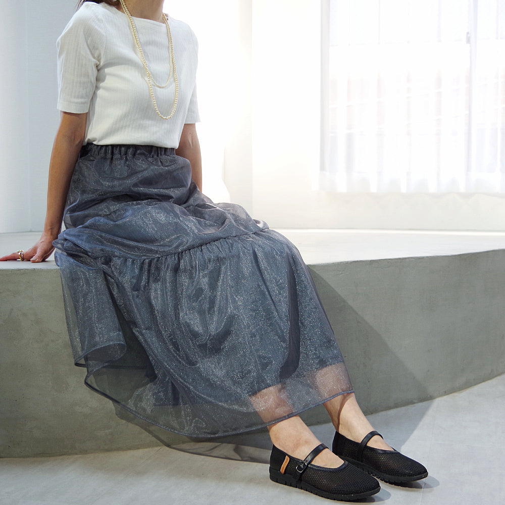 【特典付き】【MINNETONKA ミネトンカ】正規販売代理店 正規品 【25M01】 メッシュフラットシューズ