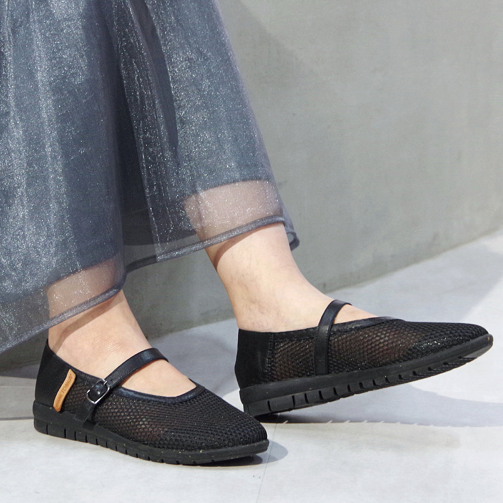 【特典付き】【MINNETONKA ミネトンカ】正規販売代理店 正規品 【25M01】 メッシュフラットシューズ