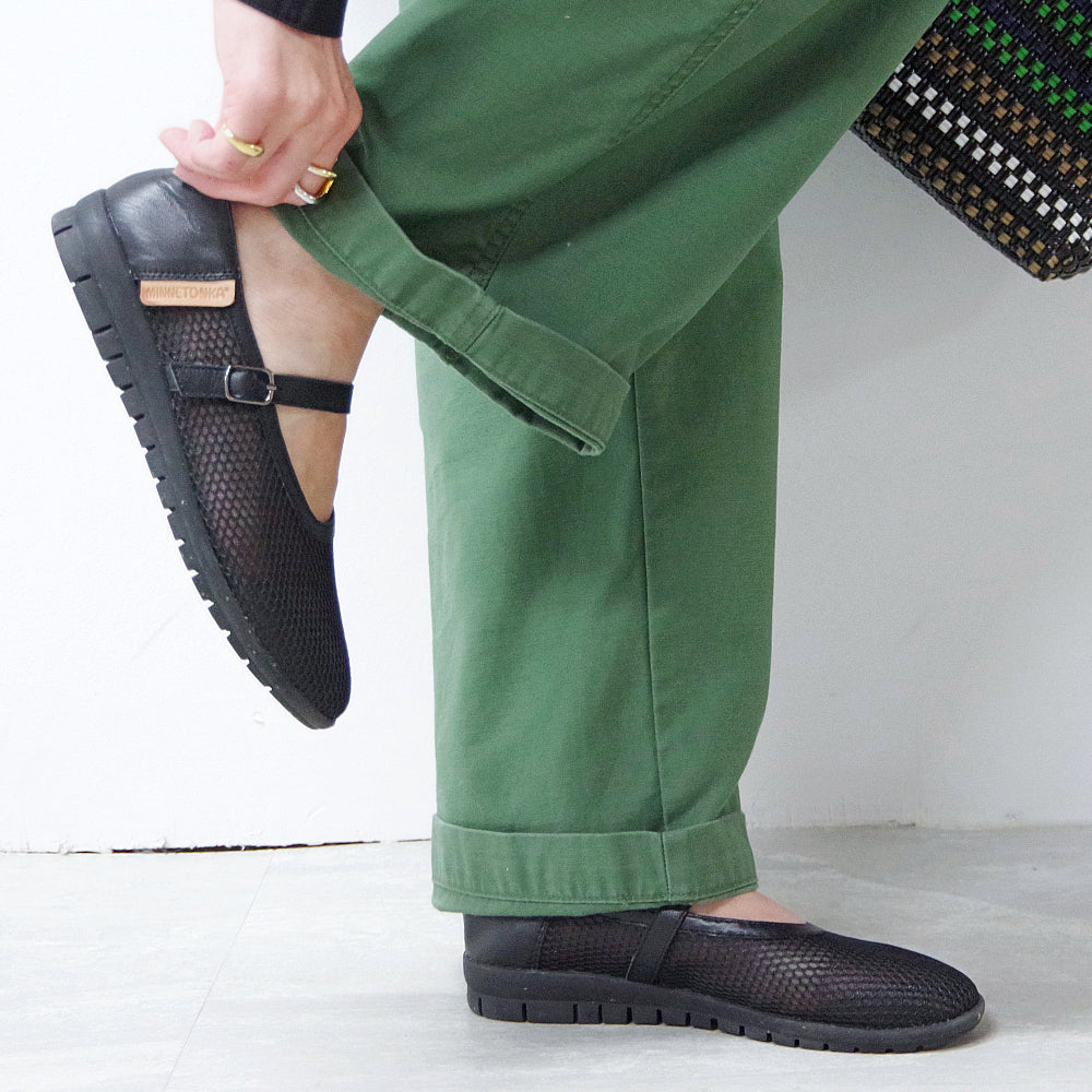 【特典付き】【MINNETONKA ミネトンカ】正規販売代理店 正規品 【25M01】 メッシュフラットシューズ