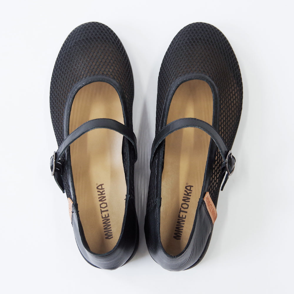 【特典付き】【MINNETONKA ミネトンカ】正規販売代理店 正規品 【25M01】 メッシュフラットシューズ