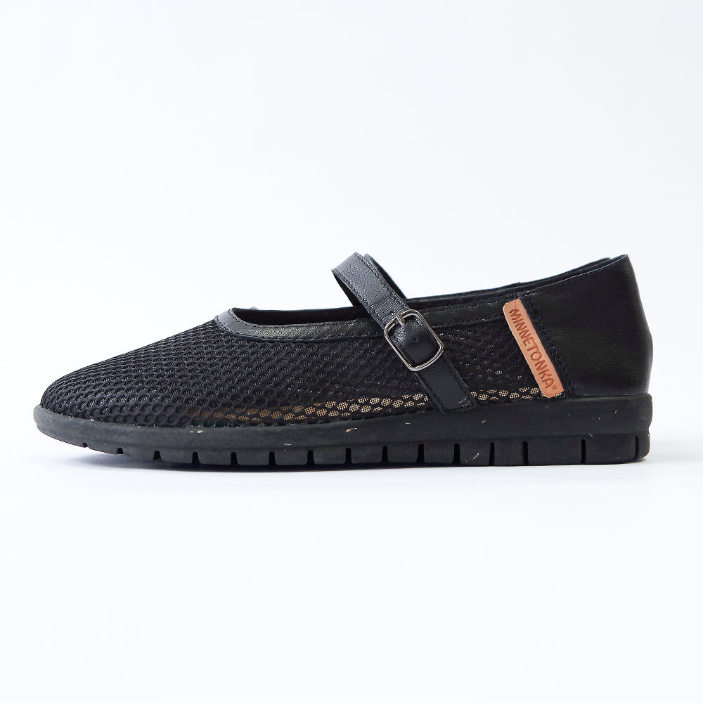 【特典付き】【MINNETONKA ミネトンカ】正規販売代理店 正規品 【25M01】 メッシュフラットシューズ