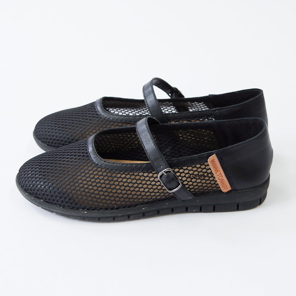 【特典付き】【MINNETONKA ミネトンカ】正規販売代理店 正規品 【25M01】 メッシュフラットシューズ