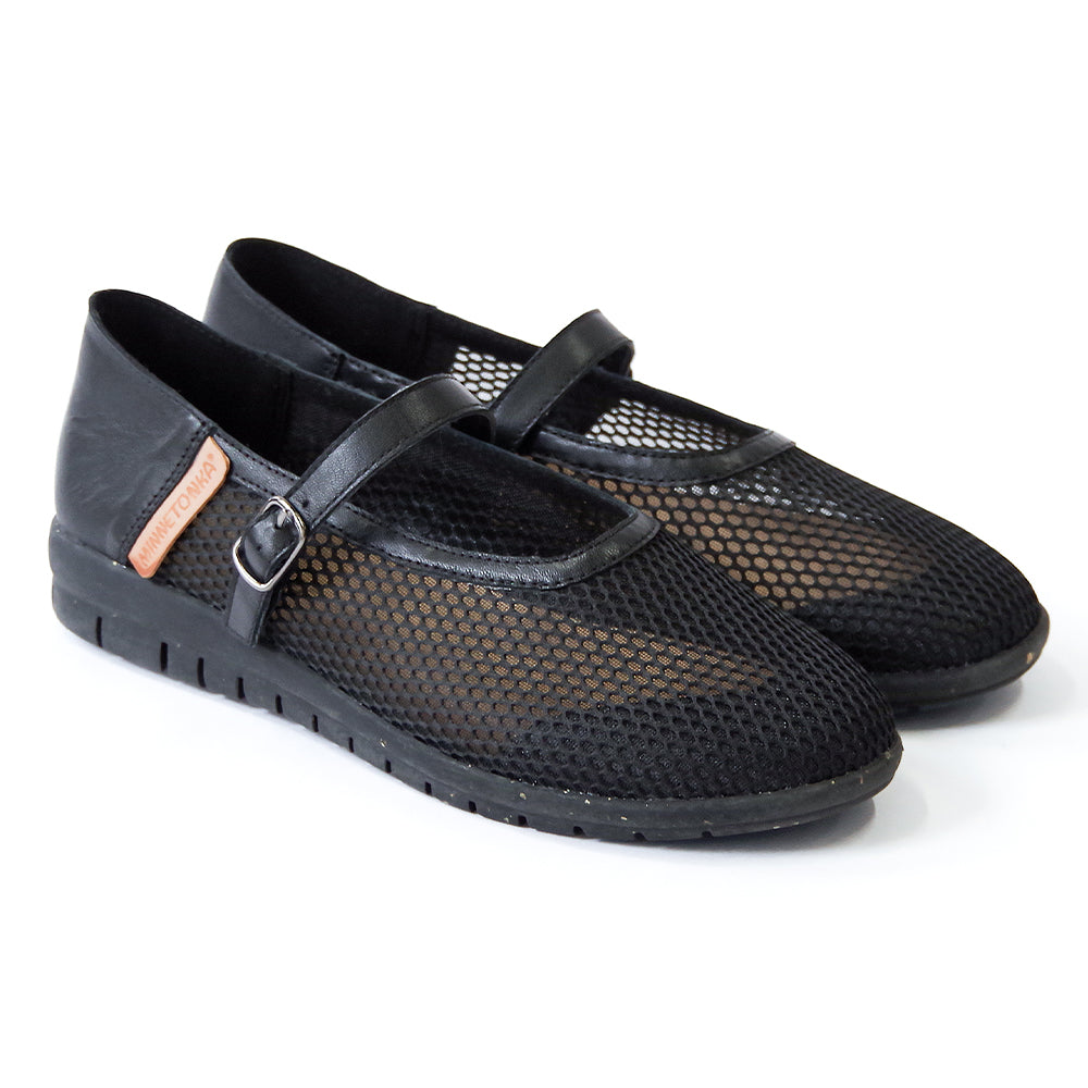 【特典付き】【MINNETONKA ミネトンカ】正規販売代理店 正規品 【25M01】 メッシュフラットシューズ
