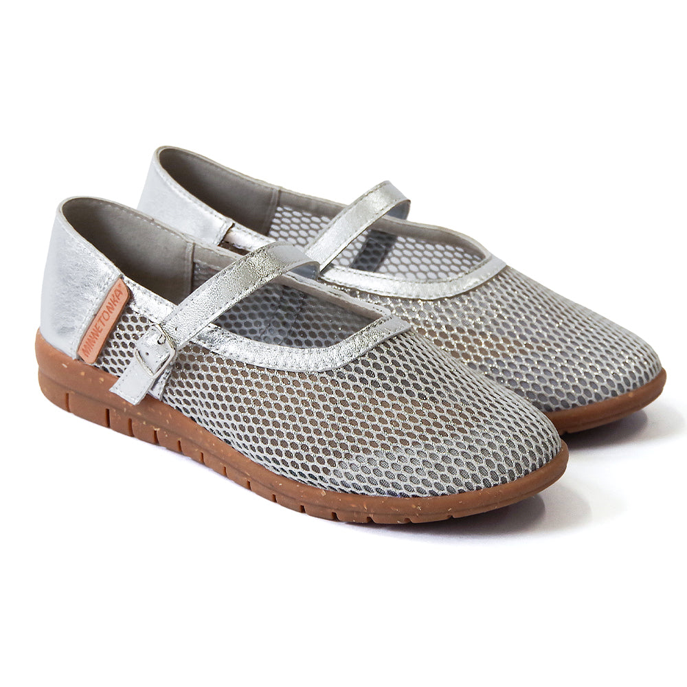 【特典付き】【MINNETONKA ミネトンカ】正規販売代理店 正規品 【25M01】 メッシュフラットシューズ
