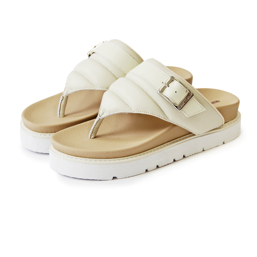 【特典付き】【MINNETONKA ミネトンカ】正規販売代理店 正規品 【25M03】 プラットフォームパフィトングサンダル
