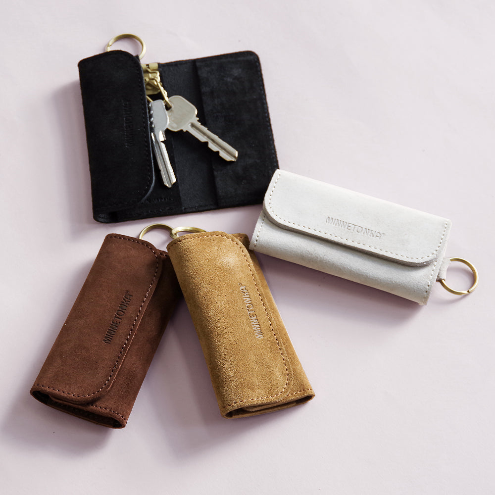 【MINNETONKA ミネトンカ】正規販売代理店 正規品 【4 RINGS KEY CASE】 4連リングキーケース