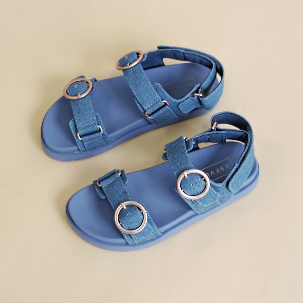 【特典付き】【ASFVLT アスファルト】【AZURA SAMDALS】DENIM【AZ005】