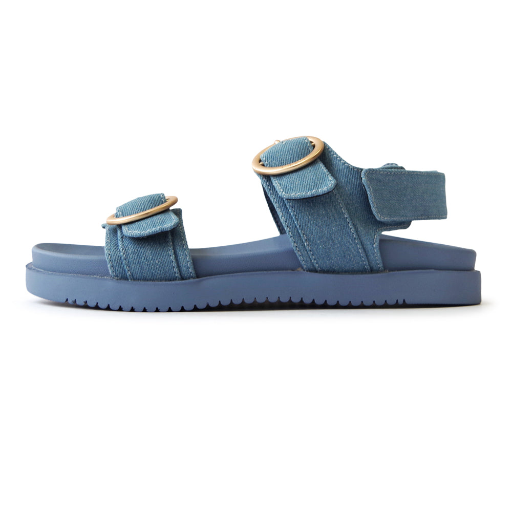 【特典付き】【ASFVLT アスファルト】【AZURA SAMDALS】DENIM【AZ005】