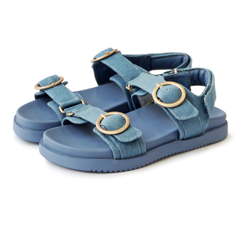 【特典付き】【ASFVLT アスファルト】【AZURA SAMDALS】DENIM【AZ005】