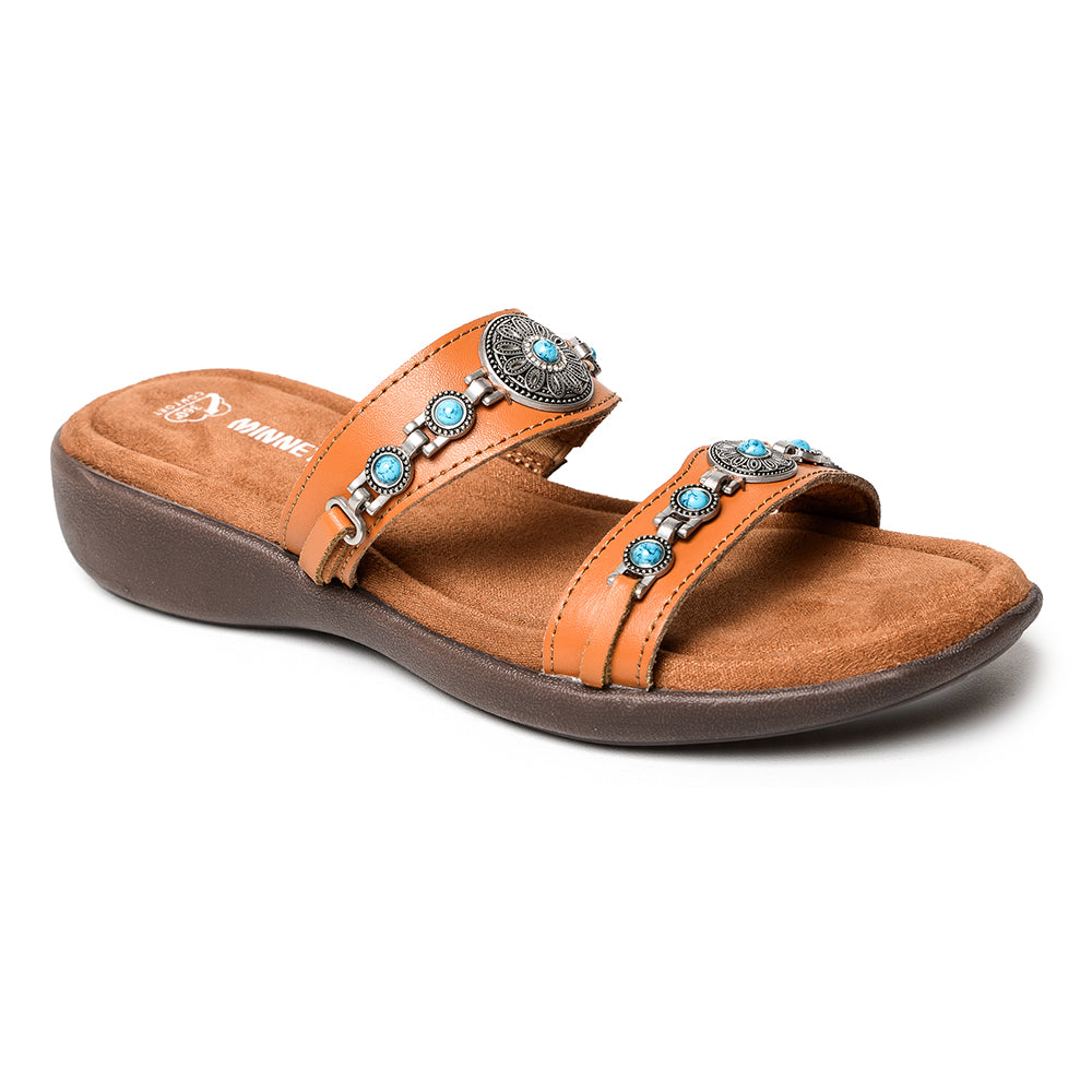 【特典付き】【MINNETONKA ミネトンカ】 BRENN ブレン【509001 509203】ジューサンダル スライドサンダル
