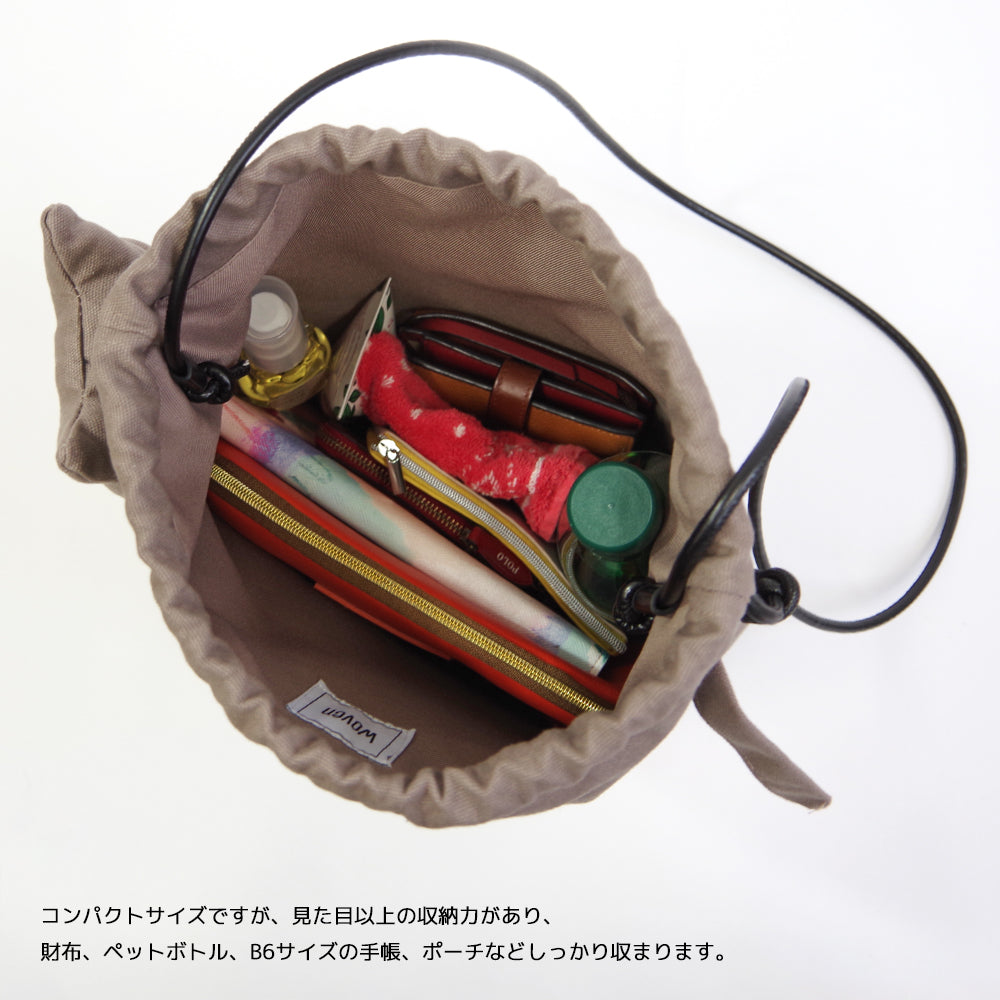 【WOVEN ウーヴン】キャンバスネコ2wayバッグ【CANVAS NEKO 2WAY BAG】
