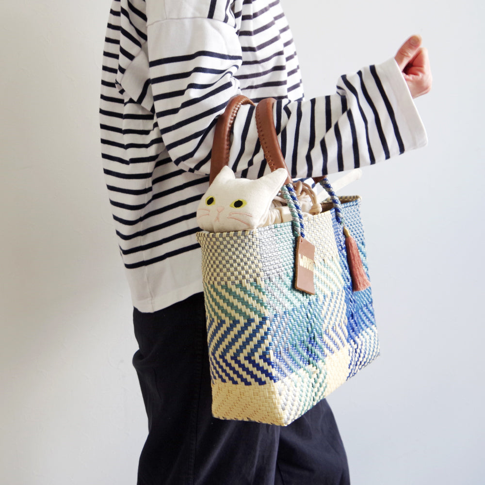 【WOVEN ウーヴン】キャンバスネコ2wayバッグ【CANVAS NEKO 2WAY BAG】