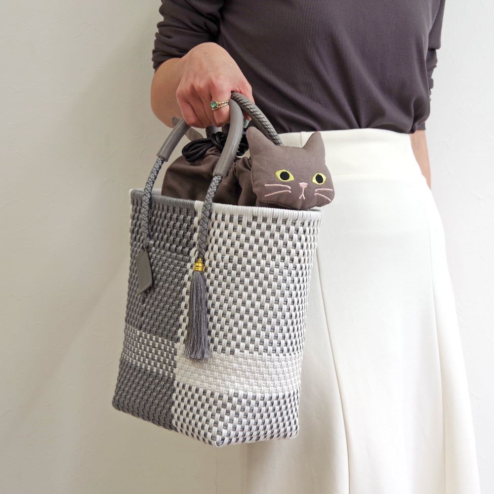 【WOVEN ウーヴン】キャンバスネコ2wayバッグ【CANVAS NEKO 2WAY BAG】