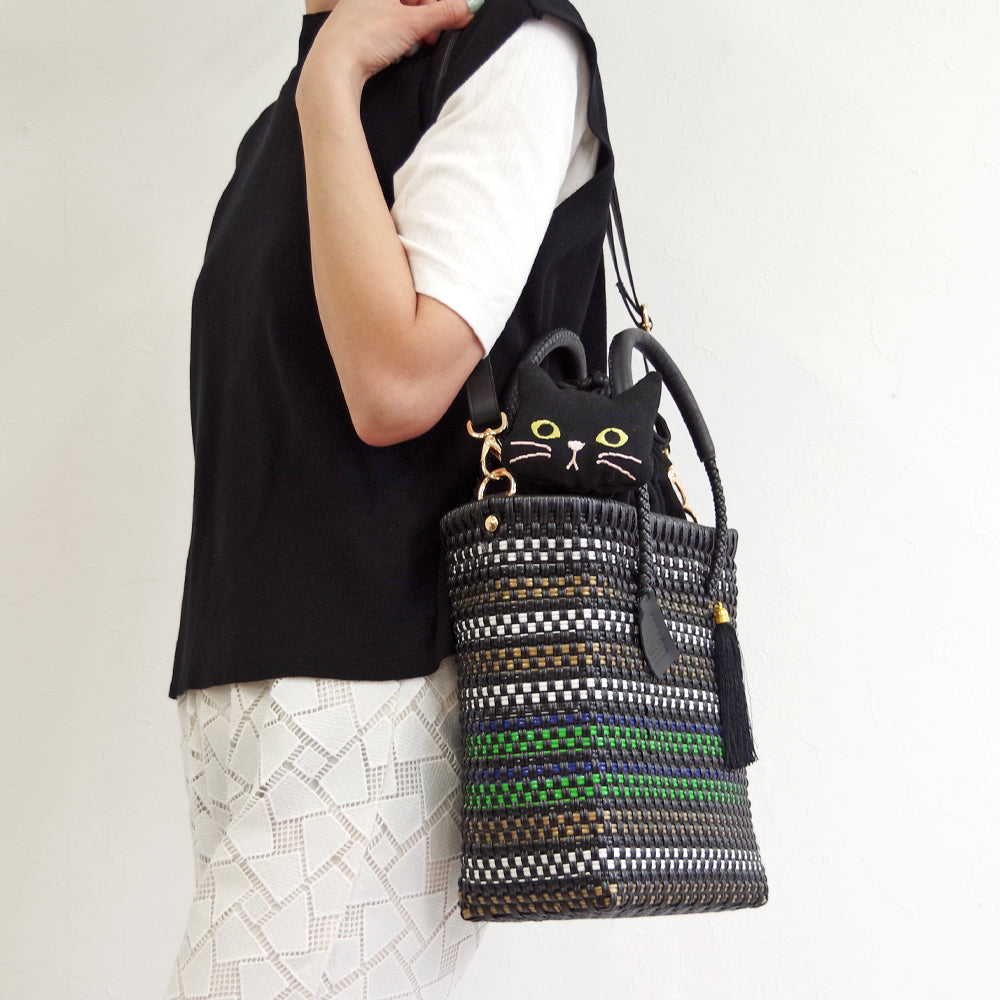 【WOVEN ウーヴン】キャンバスネコ2wayバッグ【CANVAS NEKO 2WAY BAG】