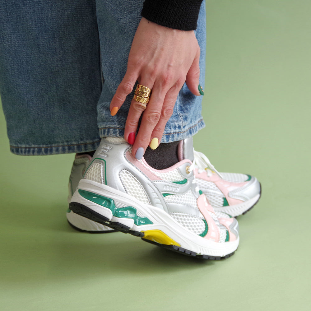 【特典付き】【ASFVLT アスファルト】【CITY RUN】SILVER PINK GREEN【CR004】