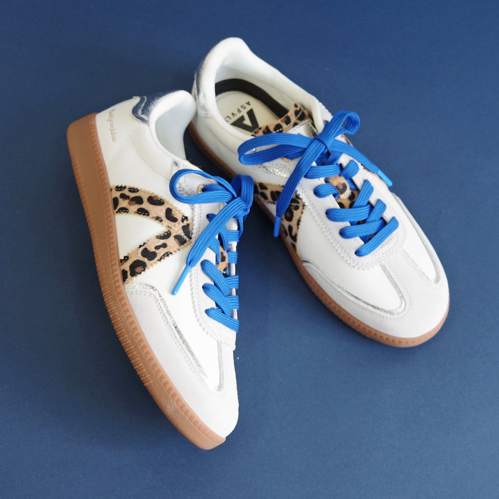 【特典付き】【ASFVLT アスファルト】【ELITE CLASSIC】WHITE LEOPARD PONY HAIR SILVER BLUE【ELC014】