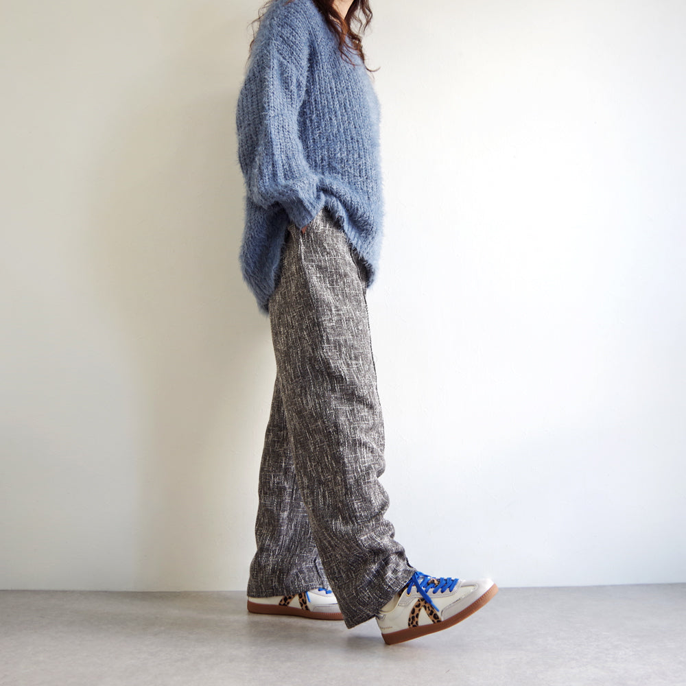 【特典付き】【ASFVLT アスファルト】【ELITE CLASSIC】WHITE LEOPARD PONY HAIR SILVER BLUE【ELC014】