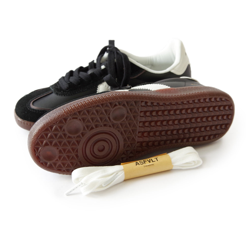 【特典付き】【ASFVLT アスファルト】【ELITE CLASSIC】BLACK WHITE DARK GUM【ELC001】