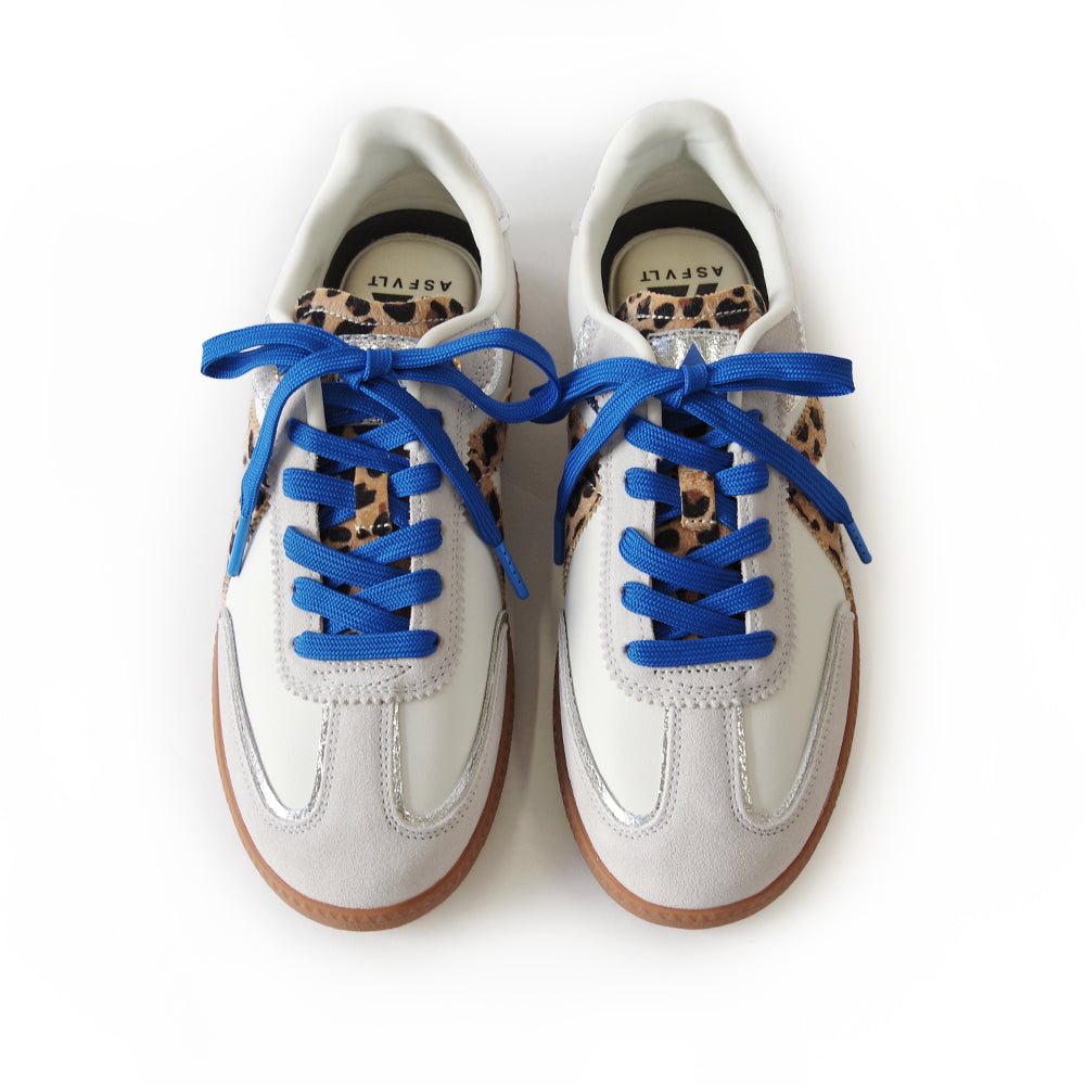 【特典付き】【ASFVLT アスファルト】【ELITE CLASSIC】WHITE LEOPARD PONY HAIR SILVER BLUE【ELC014】