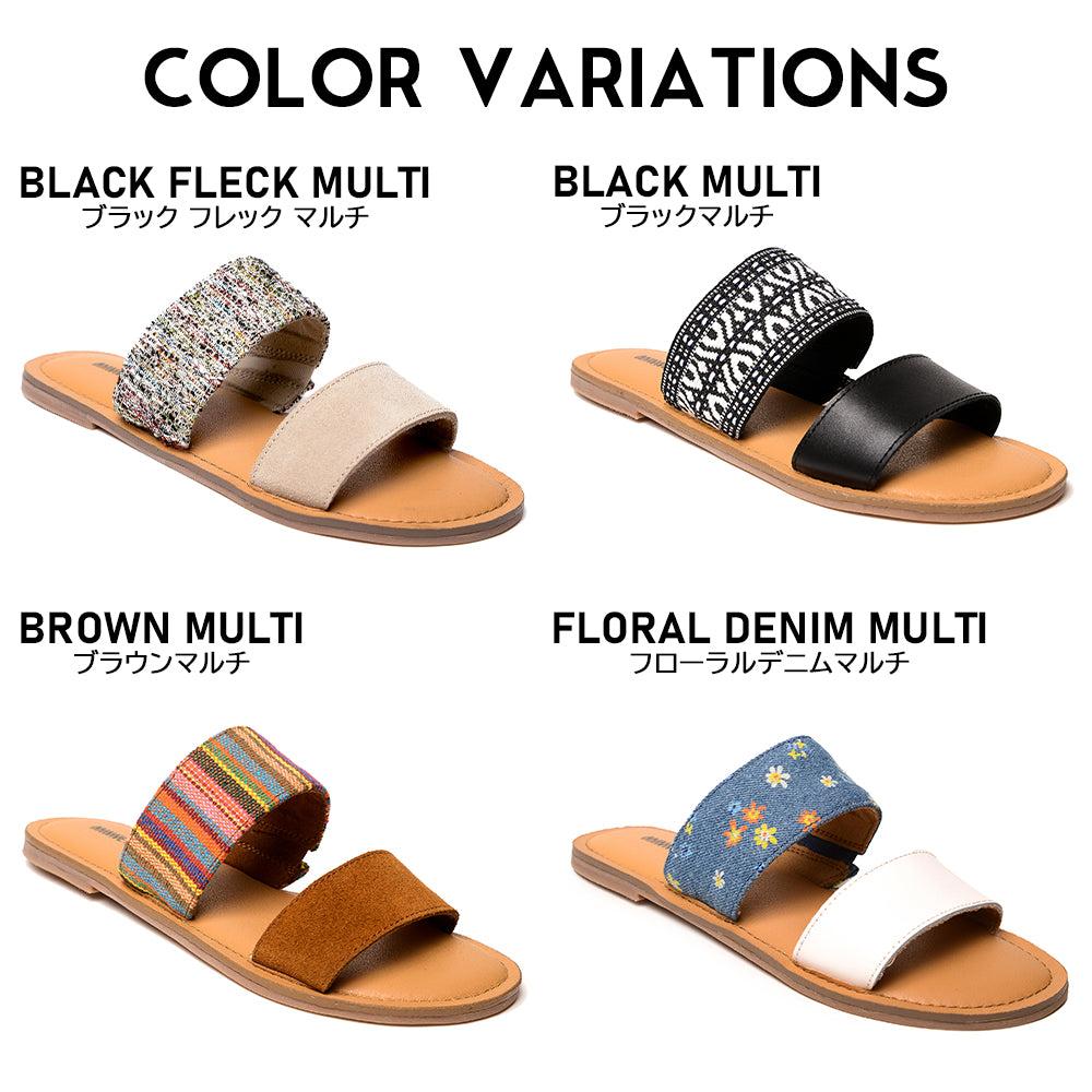 【特典付き】【MINNETONKA ミネトンカ】 FRANKY フランキー【564150 564492】スライドサンダル