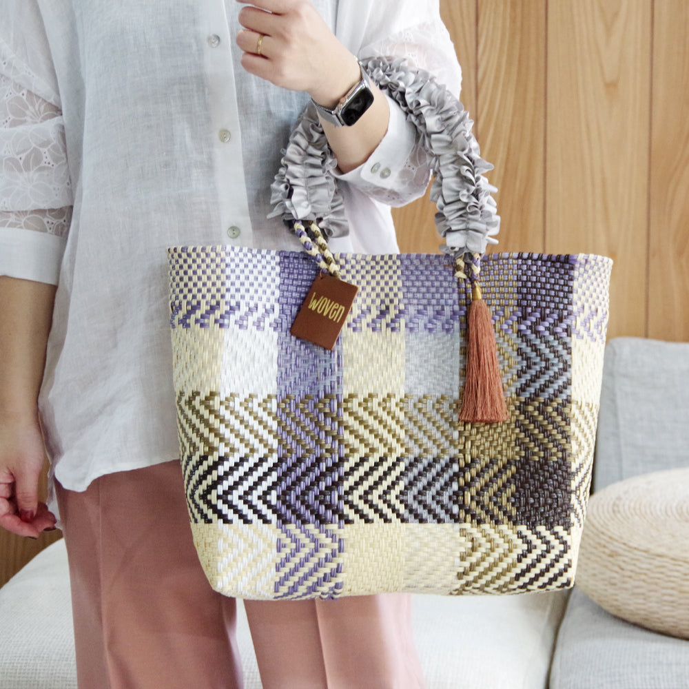 【WOVEN ウーヴン】フリルハンドルカバー【FRILL HANDLE COVER】