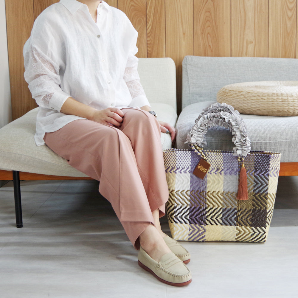 【WOVEN ウーヴン】フリルハンドルカバー【FRILL HANDLE COVER】