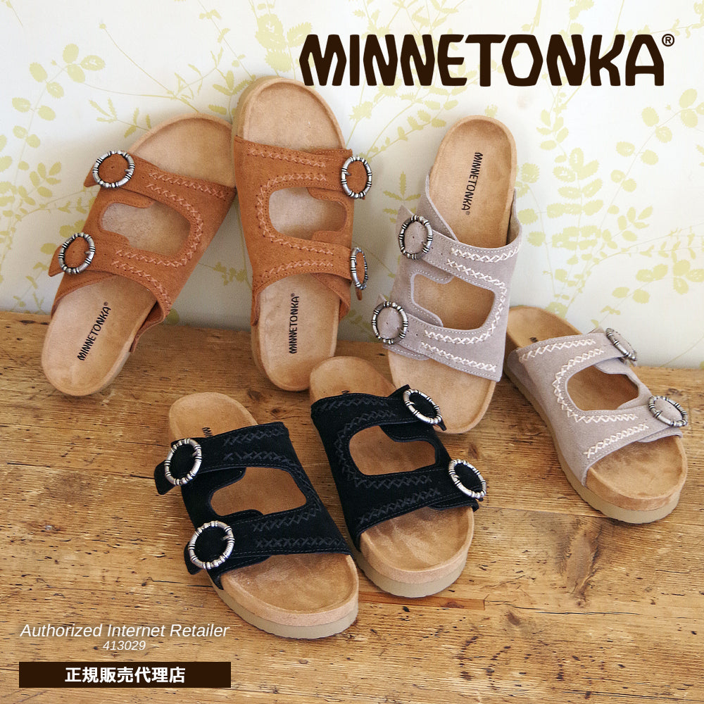 【特典付き】【MINNETONKA ミネトンカ】正規販売代理店 正規品 【GEORGINE CLASSIC】 リゾートサンダル【571001 571211 571263】
