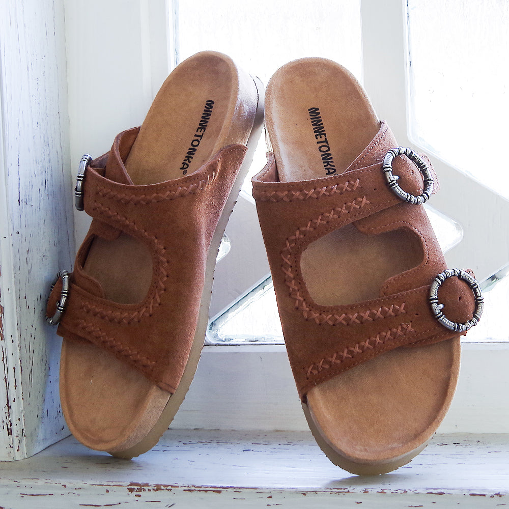 【特典付き】【MINNETONKA ミネトンカ】正規販売代理店 正規品 【GEORGINE CLASSIC】 リゾートサンダル【571001 571211 571263】
