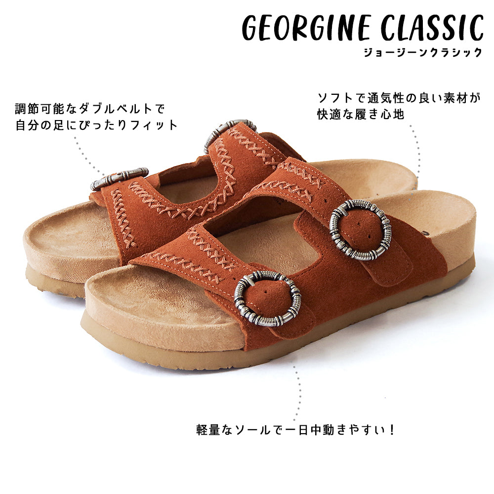 【特典付き】【MINNETONKA ミネトンカ】正規販売代理店 正規品 【GEORGINE CLASSIC】 リゾートサンダル【571001 571211 571263】