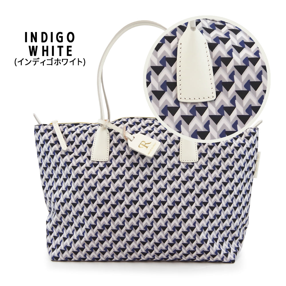 【ROBERTA PIERI ロベルタピエリ】イタリア製 【LT】KAGO カゴ LARGE TOTE ラージトート トートバッグ 撥水加工 ファスナー