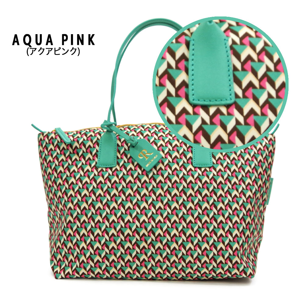【ROBERTA PIERI ロベルタピエリ】イタリア製 【LT】KAGO カゴ LARGE TOTE ラージトート トートバッグ 撥水加工 ファスナー