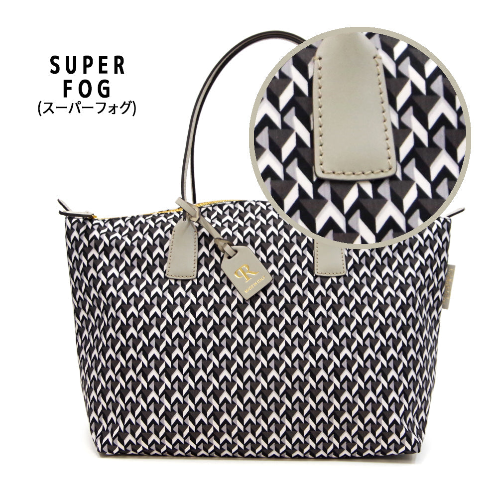 【ROBERTA PIERI ロベルタピエリ】イタリア製 【LT】KAGO カゴ LARGE TOTE ラージトート トートバッグ 撥水加工 ファスナー