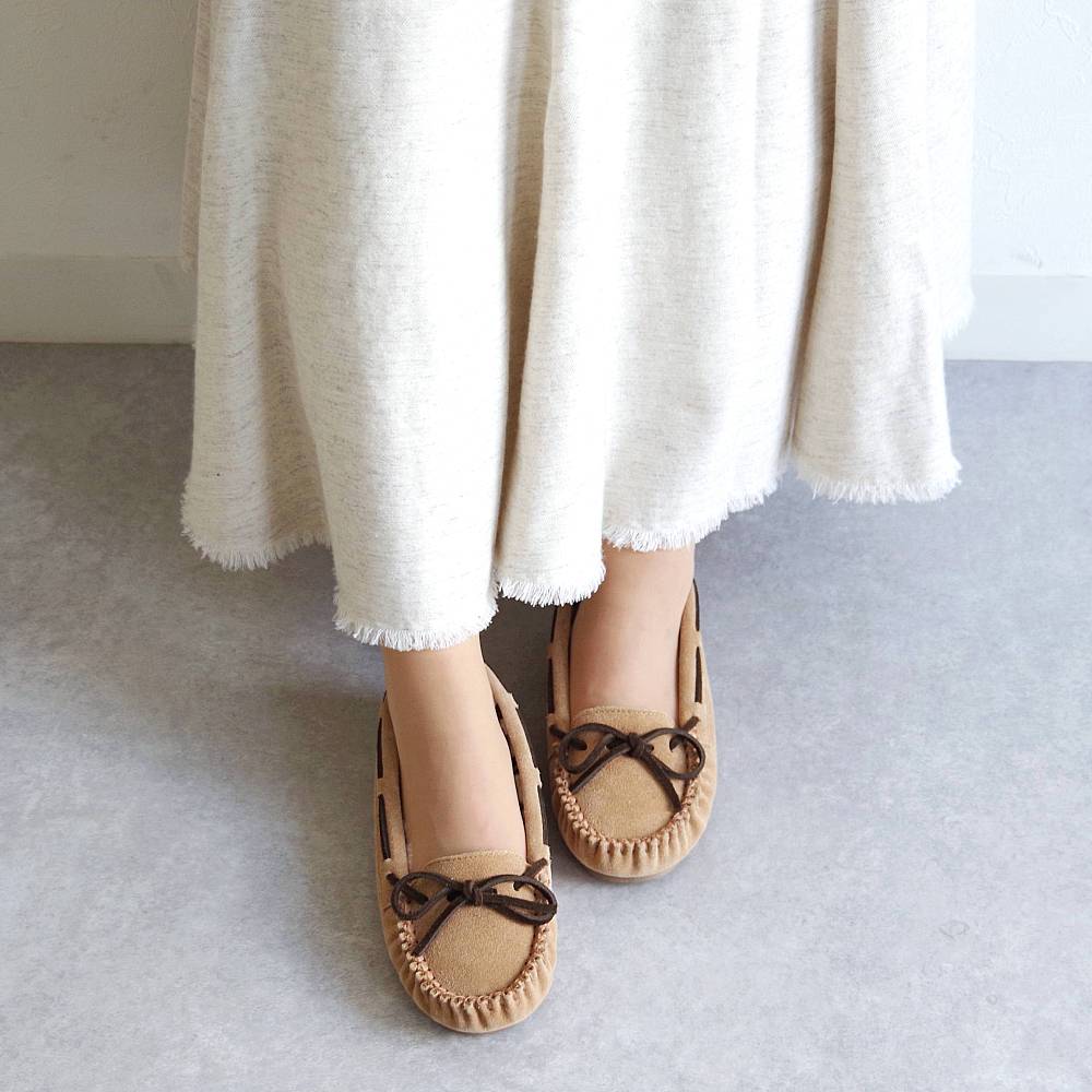 【ミネトンカ MINNETONKA】 正規販売代理店 正規品 キミー 【KIMMY】 モカシン ファー