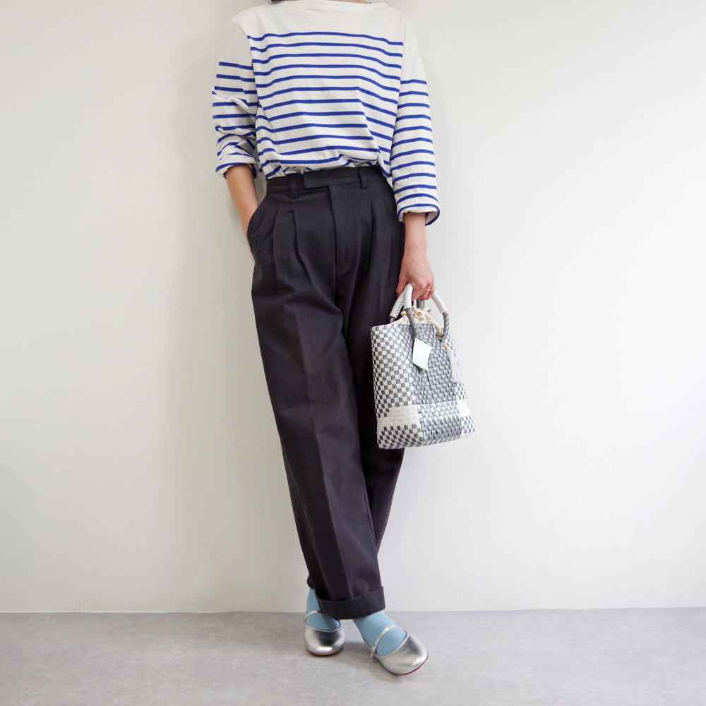 【WOVEN ウーヴン】ミニトートバッグ メキシコ製 バスケットバッグ メルカドバッグ