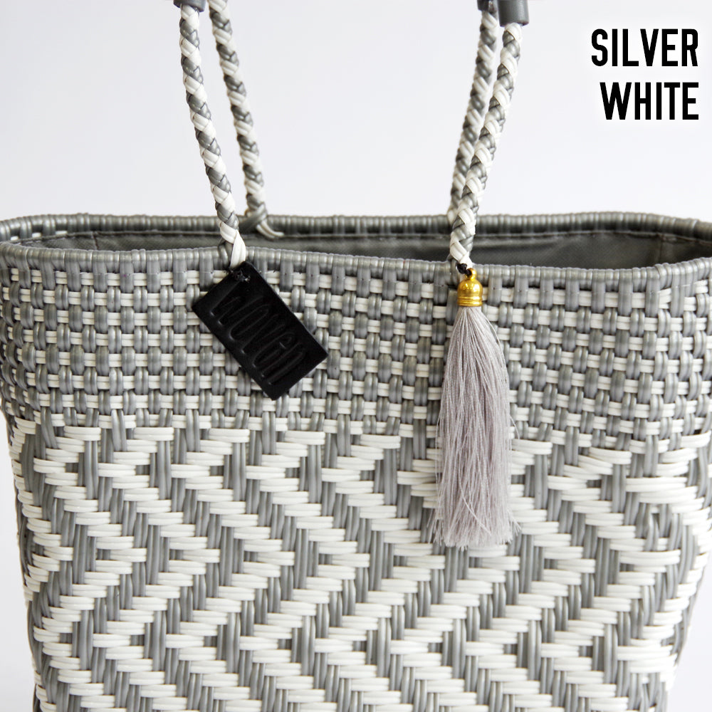 【WOVEN ウーヴン】メルカドバッグ スモール 【MERCADO BAG SMALL】 メキシコ製 カゴバッグ