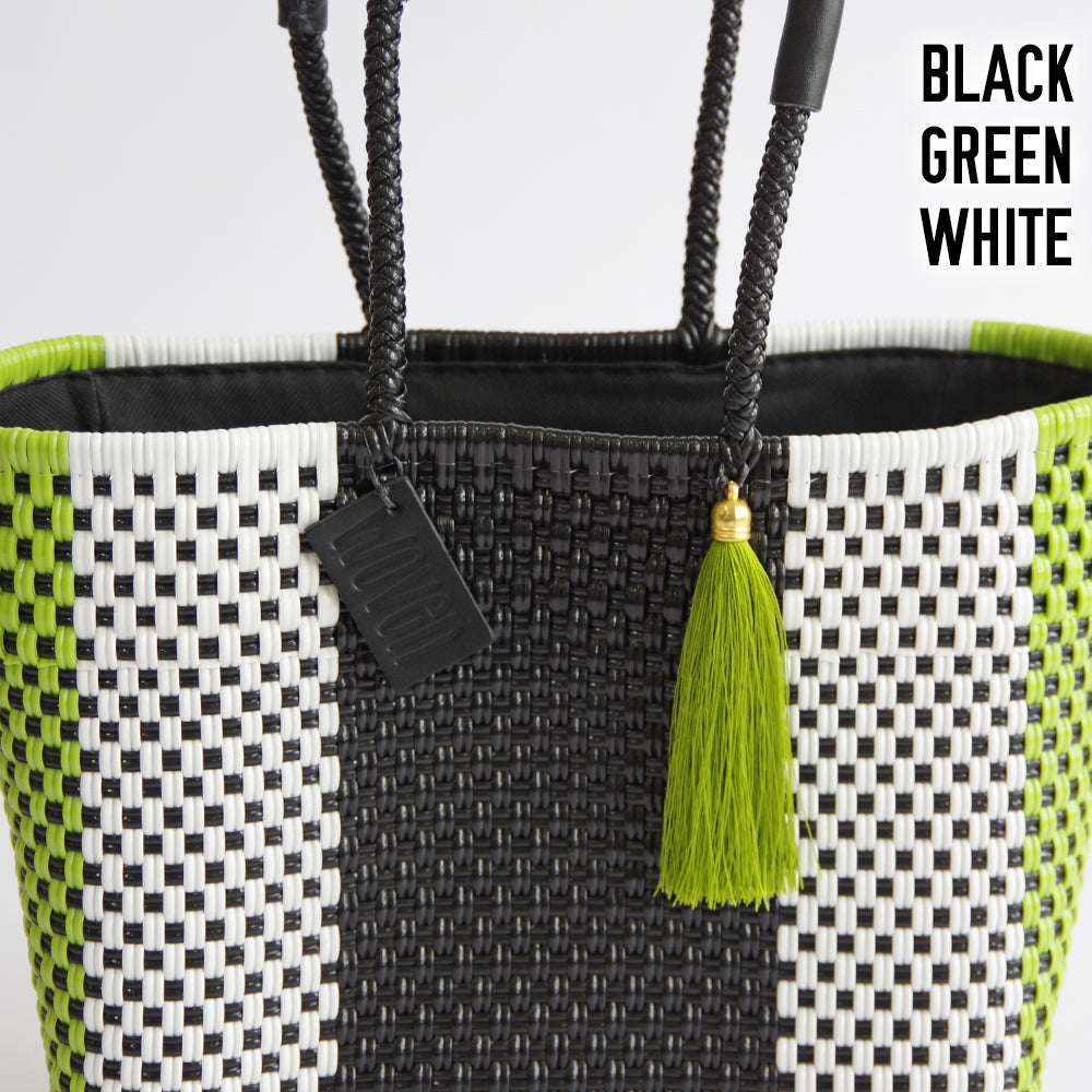 【WOVEN ウーヴン】メルカドバッグ スモール 【MERCADO BAG SMALL】 メキシコ製 カゴバッグ