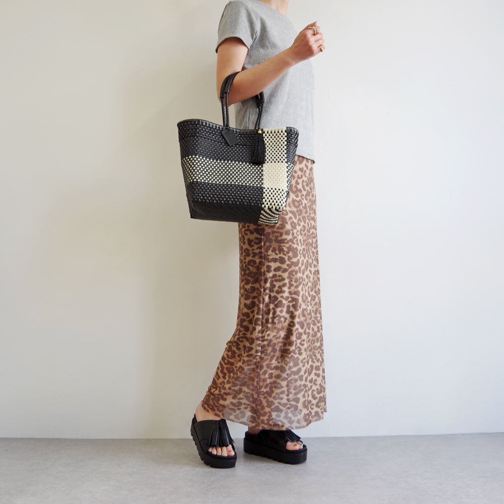 【WOVEN ウーヴン】メルカドバッグ スモール 【MERCADO BAG SMALL】 メキシコ製 カゴバッグ