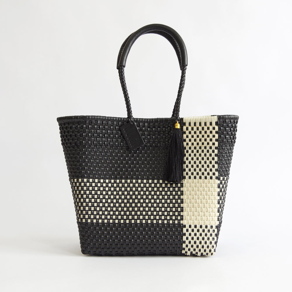 【WOVEN ウーヴン】メルカドバッグ スモール 【MERCADO BAG SMALL】 メキシコ製 カゴバッグ