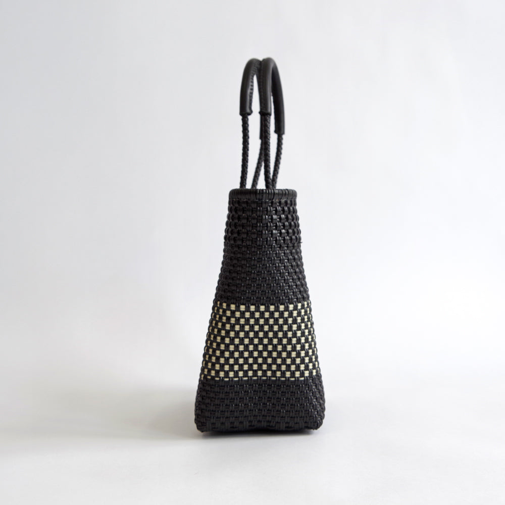 【WOVEN ウーヴン】メルカドバッグ スモール 【MERCADO BAG SMALL】 メキシコ製 カゴバッグ