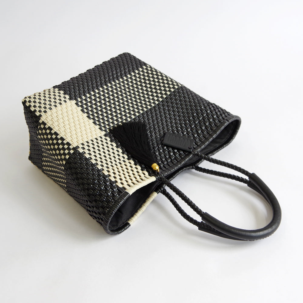 【WOVEN ウーヴン】メルカドバッグ スモール 【MERCADO BAG SMALL】 メキシコ製 カゴバッグ