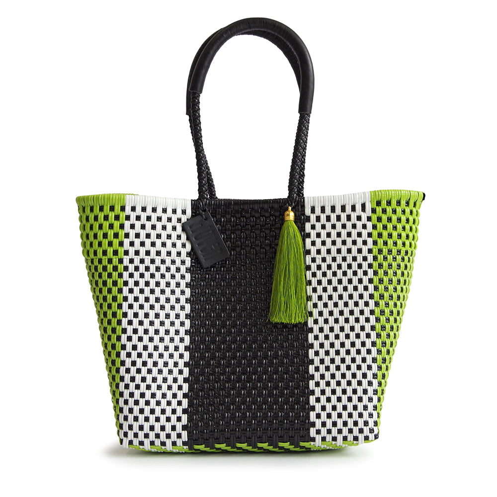 【WOVEN ウーヴン】メルカドバッグ スモール 【MERCADO BAG SMALL】 メキシコ製 カゴバッグ