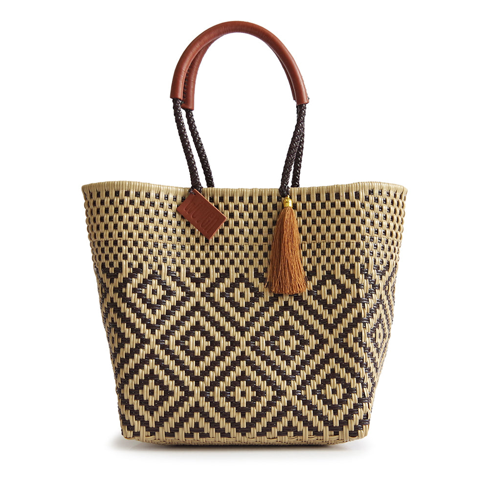 【WOVEN ウーヴン】メルカドバッグ スモール 【MERCADO BAG SMALL】 メキシコ製 カゴバッグ