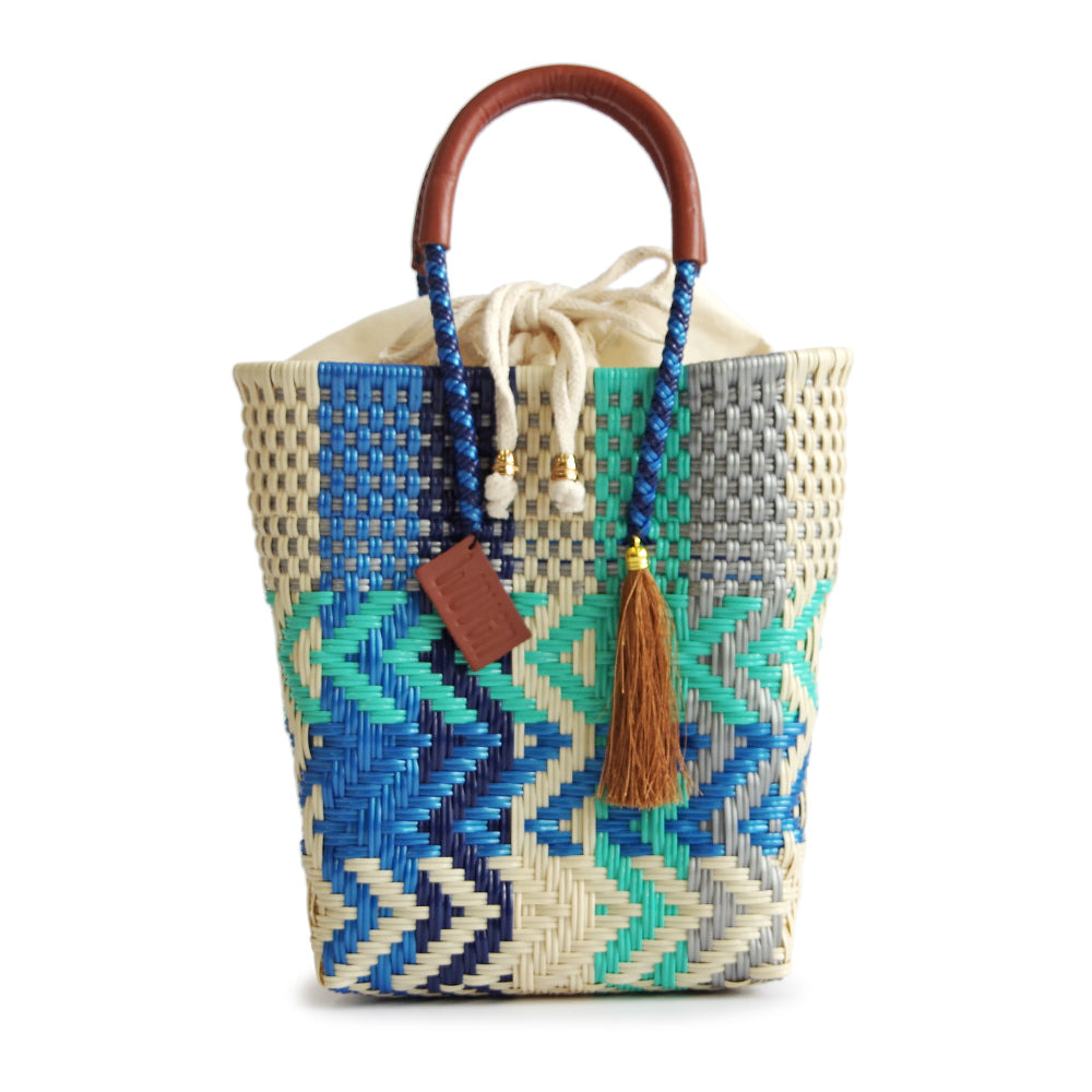 【WOVEN ウーヴン】Petite Tote プティトート メルカドバッグ ミニトート メキシコ製 カゴバッグ