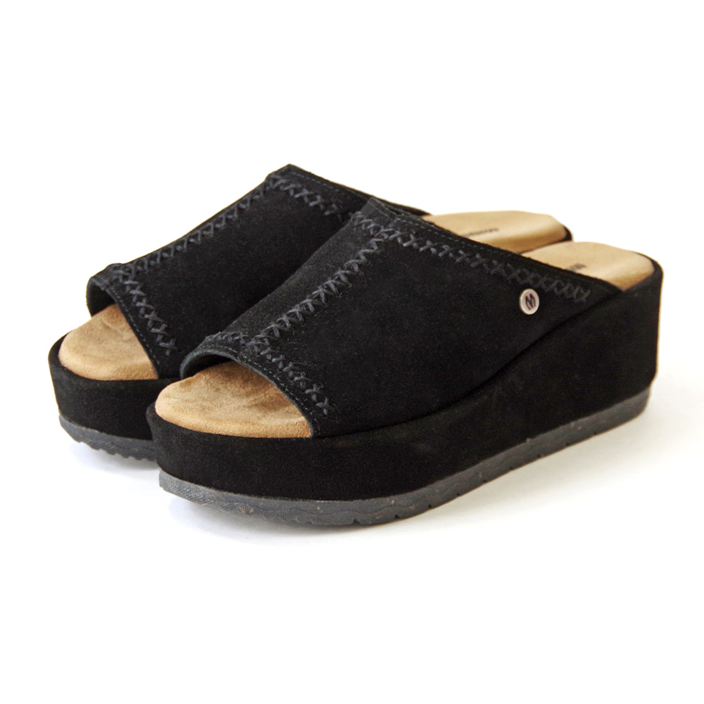 【特典付き】【MINNETONKA ミネトンカ】正規販売代理店 正規品 【PAISLEE】 ウェッジソール スライドサンダル 【565001 565467 565211 565829 565263】