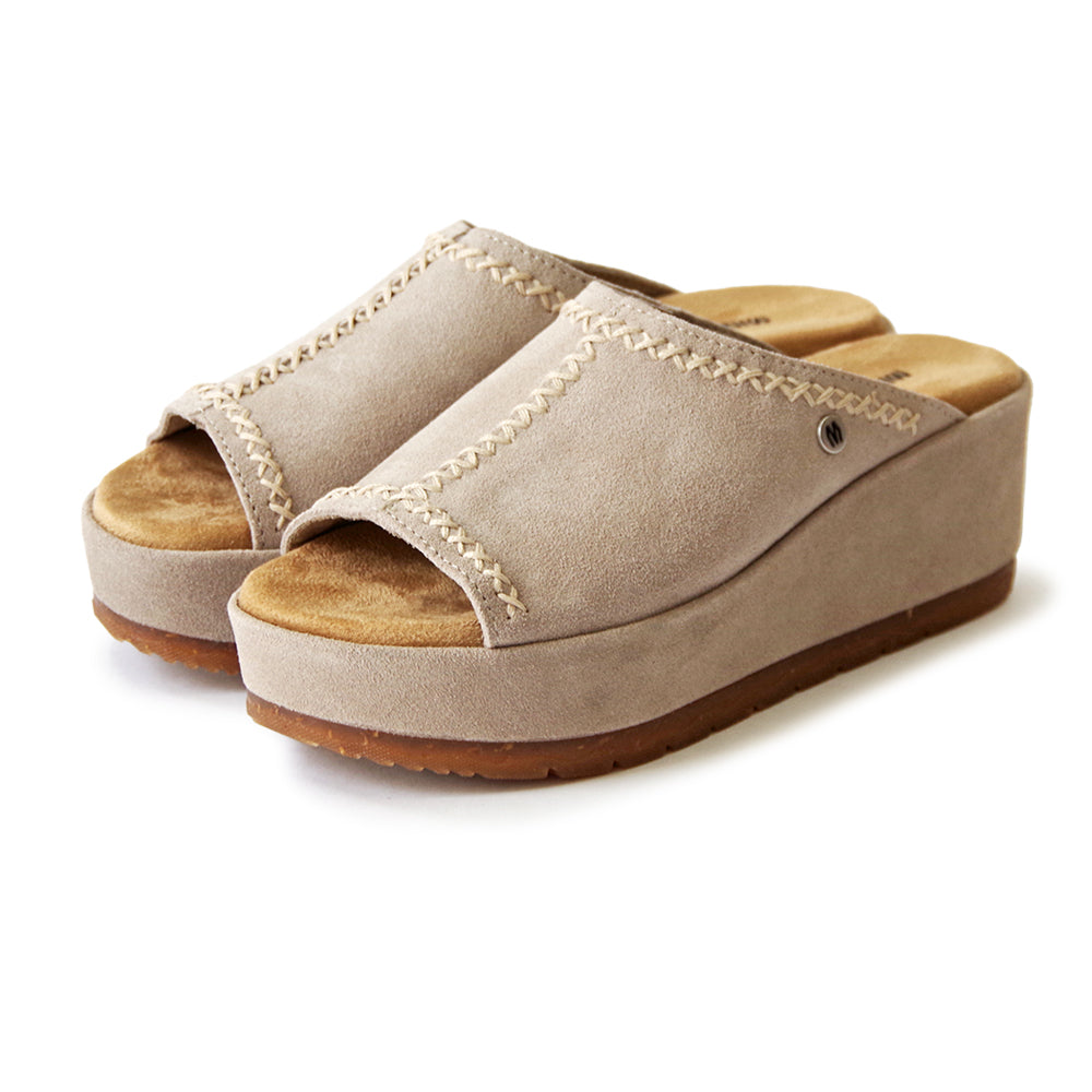 【特典付き】【MINNETONKA ミネトンカ】正規販売代理店 正規品 【PAISLEE】 ウェッジソール スライドサンダル 【565001 565467 565211 565829 565263】