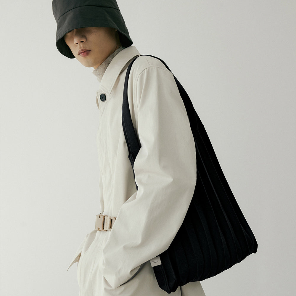 PLEATS MAMA ショルダーバッグ 【SHOULDER BAG】 肩掛け トートバッグ