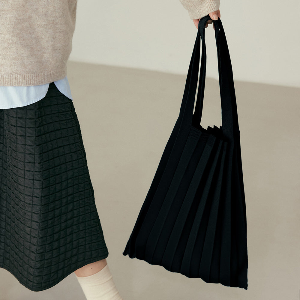 PLEATS MAMA ショルダーバッグ 【SHOULDER BAG】 肩掛け トートバッグ