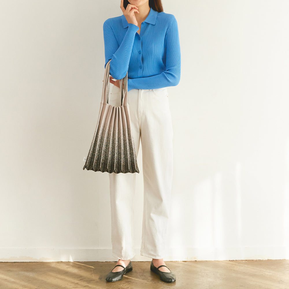 PLEATS MAMA ショルダーバッグ グリッター 【SHOULDER BAG GLITTER】 肩掛け トートバッグ