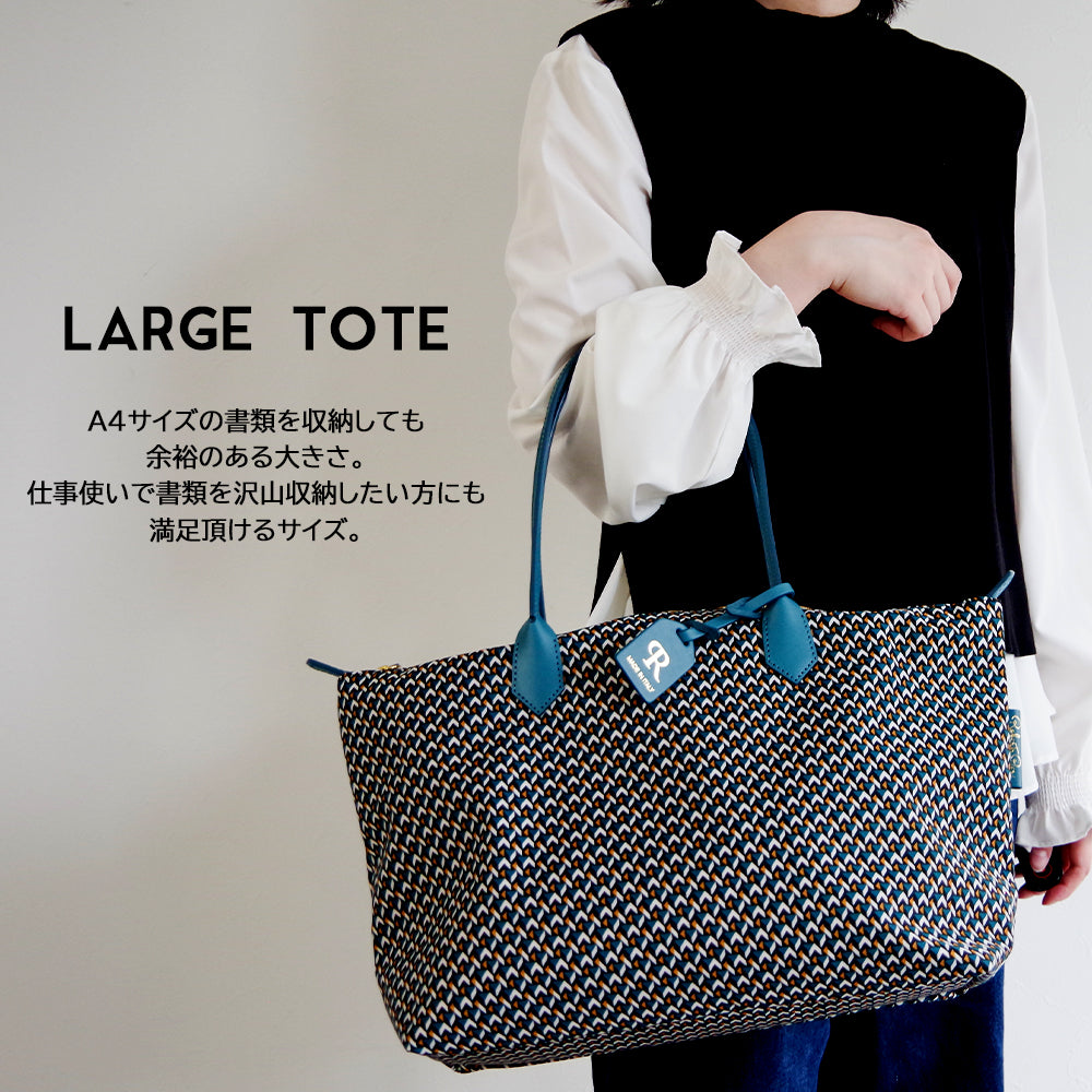 【ROBERTA PIERI ロベルタピエリ】イタリア製 【LT】 TATAMI ORIGINAL タタミ オリジナル LARGE TOTE ラージトート トートバッグ